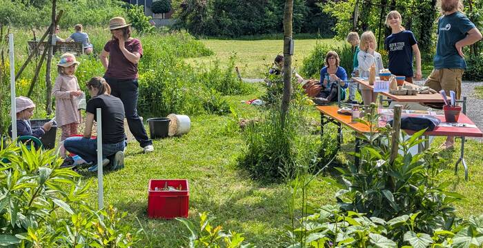 Basteln und Raten mit der Jugendgruppe von Pro Natura Luzern