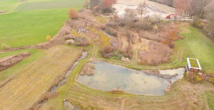 Ronfeld aus der Vogelperspektive 2018 - Foto: Niklaus Troxler