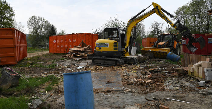 Räumung des Schrebergartenareals - Foto: Niklaus Troxler