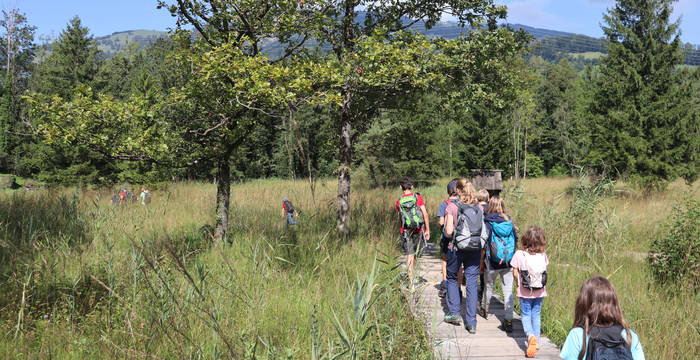 Besuch im Naturlehrgebiet Buchwald