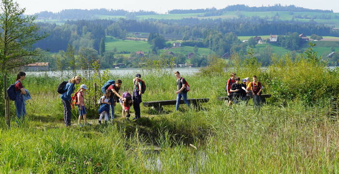 Naturbeobachtungen mit der Jugendgruppe