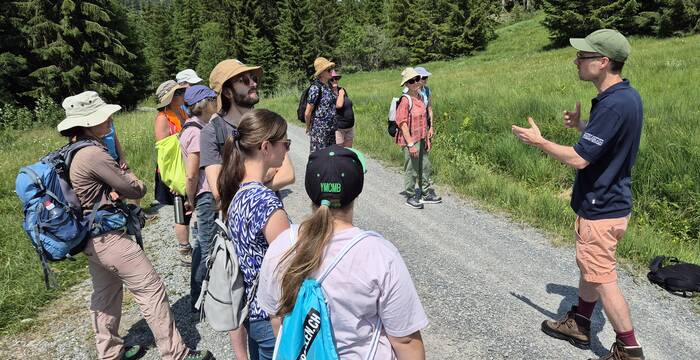 Exkursion zu den Flach- und Hochmooren des Hilferntals. Foto: Peter Knaus