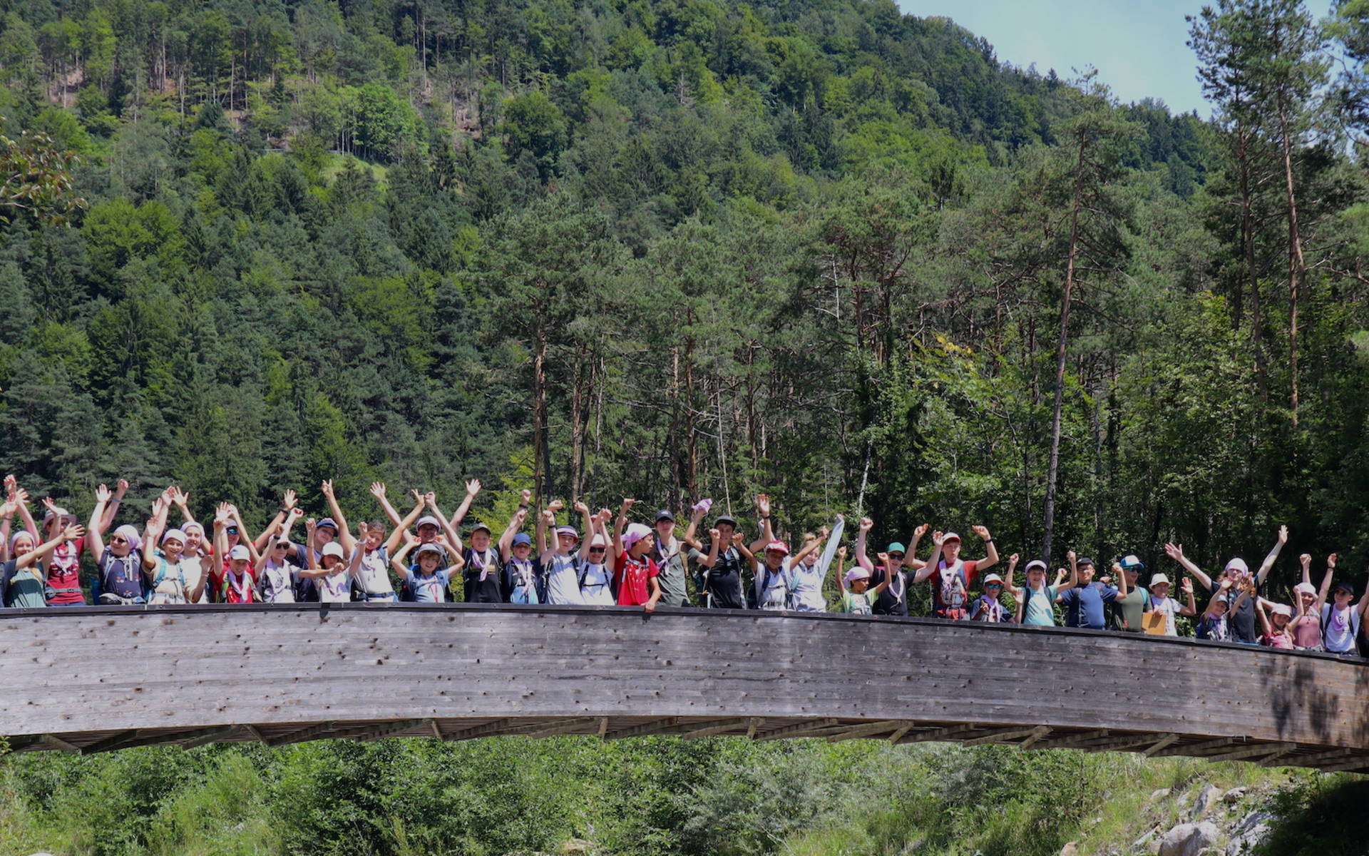 Sommerlager der Jugendgruppe