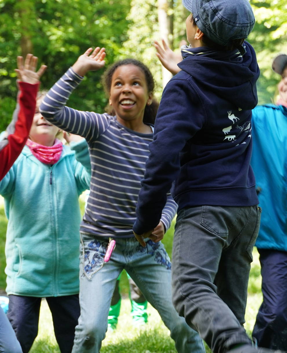 Spiel und Spass im Wald